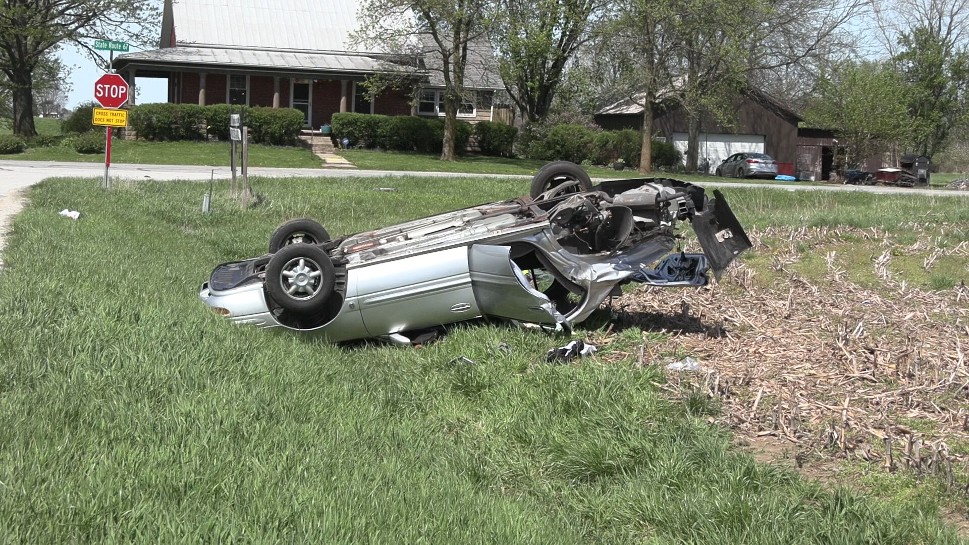 Three injured in Two-Vehicle Crash in Auglaize County